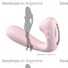 Estimulador de punto G con succionador de clitoris con control via APP y bateria recargable